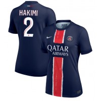 Paris Saint-Germain Achraf Hakimi #2 Hjemmebanetrøje Dame 2024-25 Kortærmet